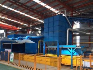 鑄造車(chē)間熔煉電爐除塵器治理流程